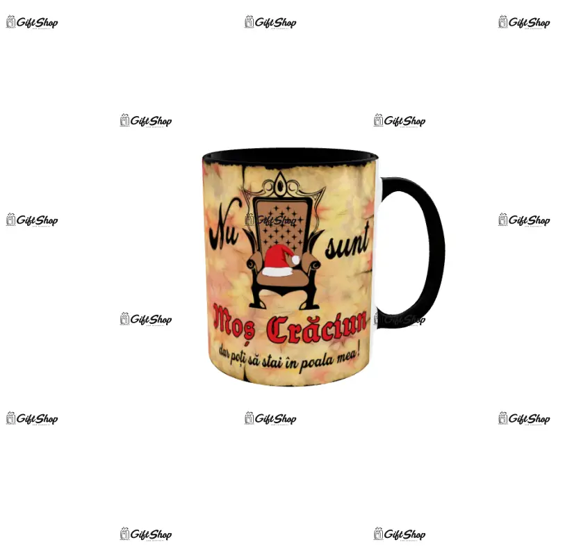 Nu sunt mos craciun, cana ceramica, 330ml, model cgs1715